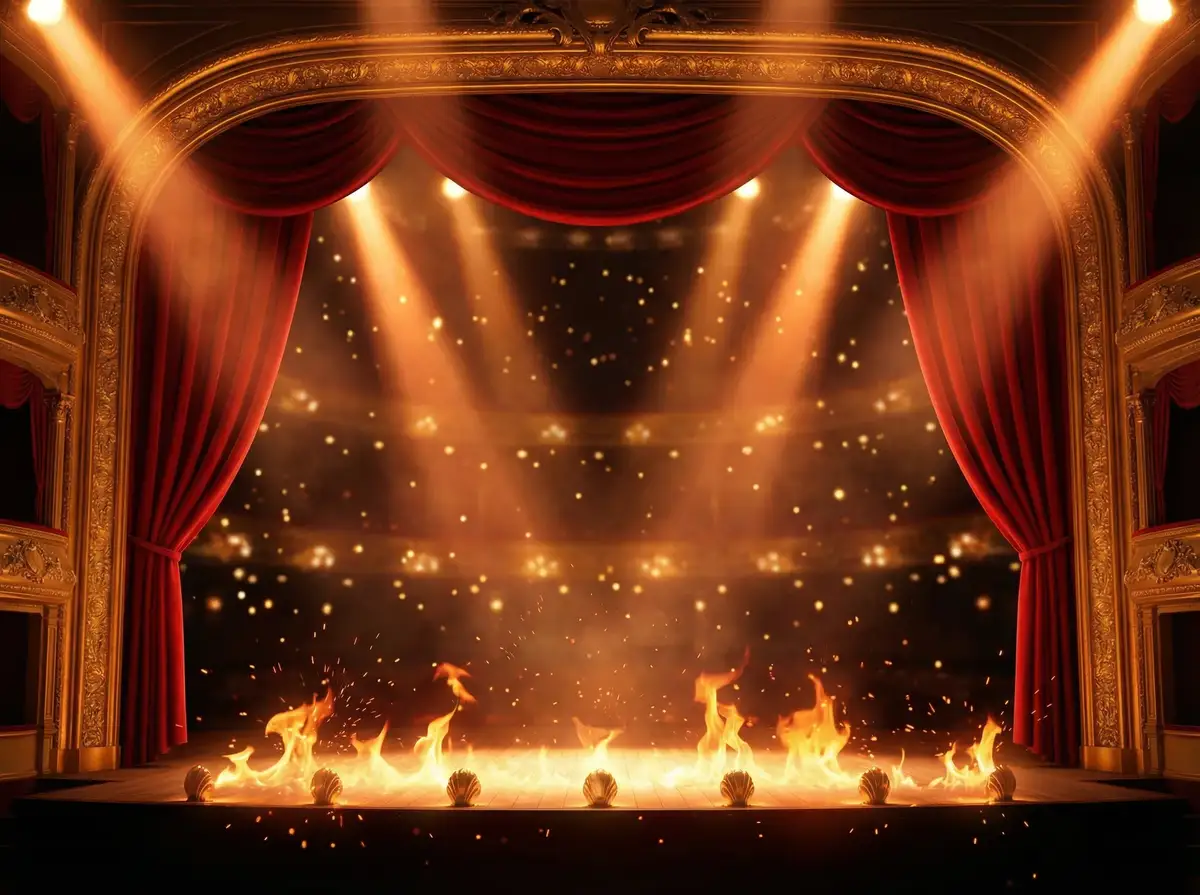 凤凰彩票 凤凰娱乐舞台灯光