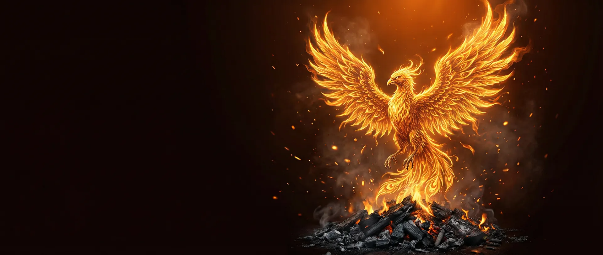 凤凰浴火重生 凤凰彩票 主视觉